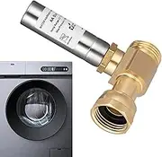 Generic Water Hammer Arrestor - Unleaded Copper+Stainless Steel, 10.6x7.1cm/4.17x2.8 inches, Compression Fitting, Noise Reduction for Washing Machine Plumbing