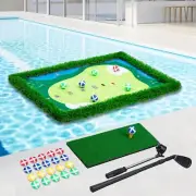 Floating Golf Green for Pool & Lake, Chipping Green Mat (23.6"×35.4") with