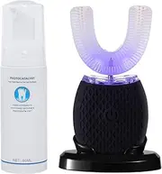 SVKCO Ultrasonic Toothbrush for Adult Automatic Toothbrush 30'' Automatic Timer Wireless Charging Washable Travel Home Dual-use