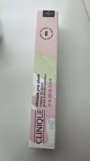 Clinique Pop Plush Creamy Lip Gloss 01 Black Honey POP 3.4ml Full Size L15