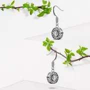 Angel Halo Hook Earrings Embellished With SWAROVSKI® Crystals