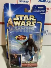 Star Wars Attack of the Clones Anakin Skywalker Hanger Action Figure 2002 NEW