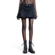 [SACAI] Shorts in denim mix Black