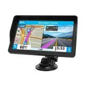 GPS Navigator for Car Truck RV, 9 inch Touch Screen Latest 2025 Map, Real Voi...