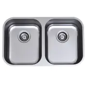 Clark Monaco Double Bowl Undermount Sink