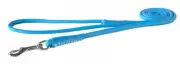 Rogz Leather Round Fixed Lead, TURQUOISE - SM