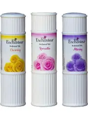 Enchanteur Perfumed Body Talcum Powder Charming, Romantic & Alluring-3x200 Gram