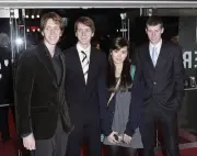 James Oliver Phelps Katie Leung their guest arrive world premiere - Old Photo
