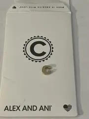 Alex and Ani Letter “C” Initial Slider Charm 925 Sterling Silver ~ BRAND NEW!