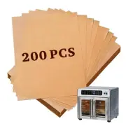 200 Pcs Air Fryer Liners, 10''x11'' Disposable Compatible with Emeril Lagasse...