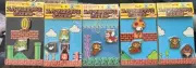 FULL SET RARE Super Mario Bros Mario Pins Set Nintendo Japan 2004 Banpresto