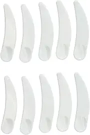 Mask Scraper Mini Reusable Plastic Makeup Spoon Skin Care Mask Mixing Spatula Applicator Tool 10 Pcs and Popular Nice and Fashion