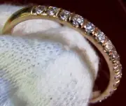 0.5ct Natural Diamond Band Ring