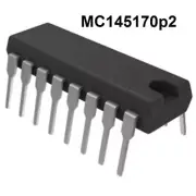 MC145170p2 PLL IC Chip 16 pin dip New Old Stock. QTY=2