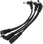 FUNOMOCYA Guitar Effector Power Supply Cord Lightweight Durable Single Block Accessory for Musicians for Go Performances Compact Design for