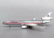 1:400 Panda Model American MD-11 Passenger Airplane Diecast Plane Aircraft Model