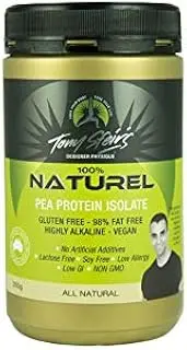 Designer Physique Pea Protein Isolate, Natural, Natural 250 grams
