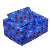 NNEKG Marvel Spiderman Kids Flip Out Sofa