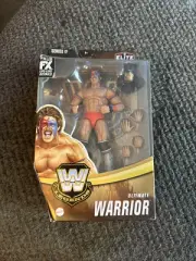 WWE Elite Legends Series 17 Ultimate Warrior Dingo 6" Mattel Wrestling Figure -