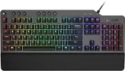 Lenovo GY40T26478 Legion K500 RGB Mechanical Gaming Keyboard, 3 Zone Full-Size Keyboard, 7 User Programmable Hot Keys; 16.8 Million Colors, 50 Million-Click Red Mechanical Keys, Detachable Palm Rest