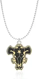[HAMISH] Black Clover Necklace Cosplay Anime Accessory for Theme Parties, Comic Exhibitions - Creative Lightweight Peripherals for Fans
