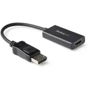 StarTech.com DisplayPort to HDMI Adapter, 4K 60Hz HDR10 Active DisplayPort 1.4 to HDMI 2.0b Converter