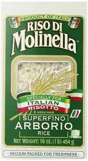 Molinella Italian Arborio Rice 1-Pound Boxes Pack of 6