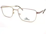 Lacoste Reading Glasses from +0.25 to +3.50 Matte Gold/ Brown Tortoise L2277 710