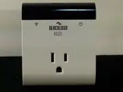Blackloud Buzzi Smart Wireless Switch, White Wi-Fi Outlet Built in Micro USB