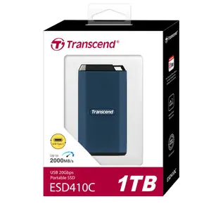 Transcend 創見 ESD410C 1TB USB3.2/Type C 軍規防震雙介面行動固態硬碟(TS1TESD410C)