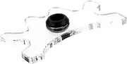 Milisten Transparent Acrylic Billiard Holder Sturdy Pool Rack for American Protective Design with High Transparency Compact and Portable Billiard Accessory for Pool Tables