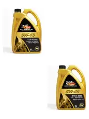 2 x Gulf Western SYN-X 6000 5W-40 Full Synthetic Engine Oil 5L