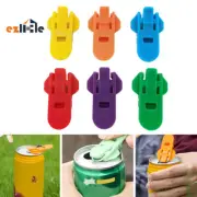Manual Easy Can Opener Colorful Drink Soda Cover Protector Cap Beverage Openers