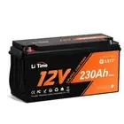 LiTime 12V 230Ah PLUS LiFePO4 Lithium Battery 15000 Cycles Low-Temp Protection