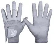 Bionic StableGrip 2.0 Golf Glove - Mens - Grey - Leather NEW
