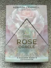 The Rose Oracle 44 Card Deck And Guidebook Rebecca Campbell Tarot Metaphysical
