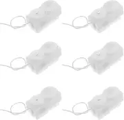 SHINEOFI 6pcs DIY Plush Toy Accessories Vibration Motor Kit Pull String Mechanism