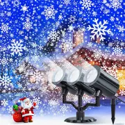 Christmas Projector Lights Outdoor,Christmas Snowflake Projector Lights IP65 Wat