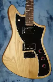 CATALPA METEORA STYLE GUITAR BODY WITH FREE CUSTOM PICKGUARD!! USA MADE!