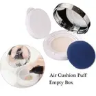 Cushion Mirror Case Refillable BB Cream Container Empty Box With Powder Puff