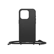 Otterbox React Necklace Phone Case Mobile Cover For Apple iPhone 15 Pro Black