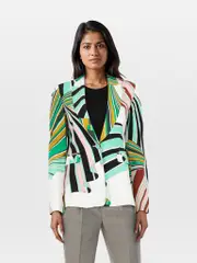 Abstract Pattern Blazer