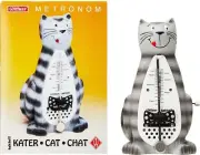 WITTNER metronome Animal Series Gray Cat 839021 bow tie