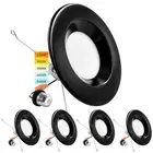 5/6 in. Recessed LED Can Lights 14 Watt 5 Color Selectable Dimmable 1100 Lumens