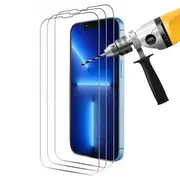 3pcs Tempered Glass Screen Protector Guard for Apple iPhone 13 PRO Front Bulk
