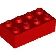 在飛比找蝦皮商城優惠-LEGO零件 基本磚 2x4 3001 紅色【必買站】樂高零