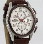 OPTIMA • ME1080-RCX-S-1 • 42x44.5mm • Swiss Watch • Date SubDay • Dual Time