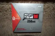 4 Disks Zip Brand 250 MB SuperFloppy Disks Brand New Sealed Package