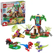 LEGO Marvel Spidey And Gobby's Raptor Battle At Tree House HQ 11200
