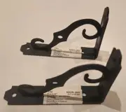 Pack of 10 Decorative Shelf Brackets 5x3-1/2 in Wall Mounted